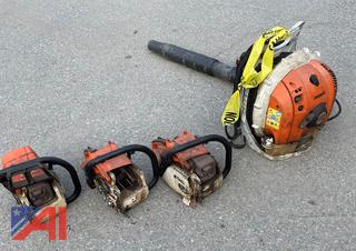 Blowers and Chainsaws for Parts